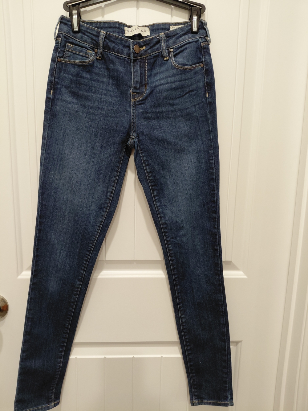 Bullhead Dark Blue Skinny Jeans for Women #2047